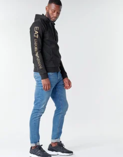 Emporio Armani EA7 TRAIN LOGO SERIES M HOODIE RN COFT-Homme Sweats & Polaires|Sweats & Polaires