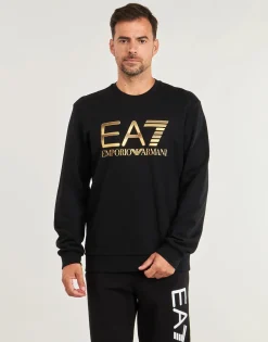 Emporio Armani EA7 TRAIN LOGO SERIES M T-TOP CN BIG LOGO - TRAIN LOGO SERIES M T-TO-Homme Sweats & Polaires