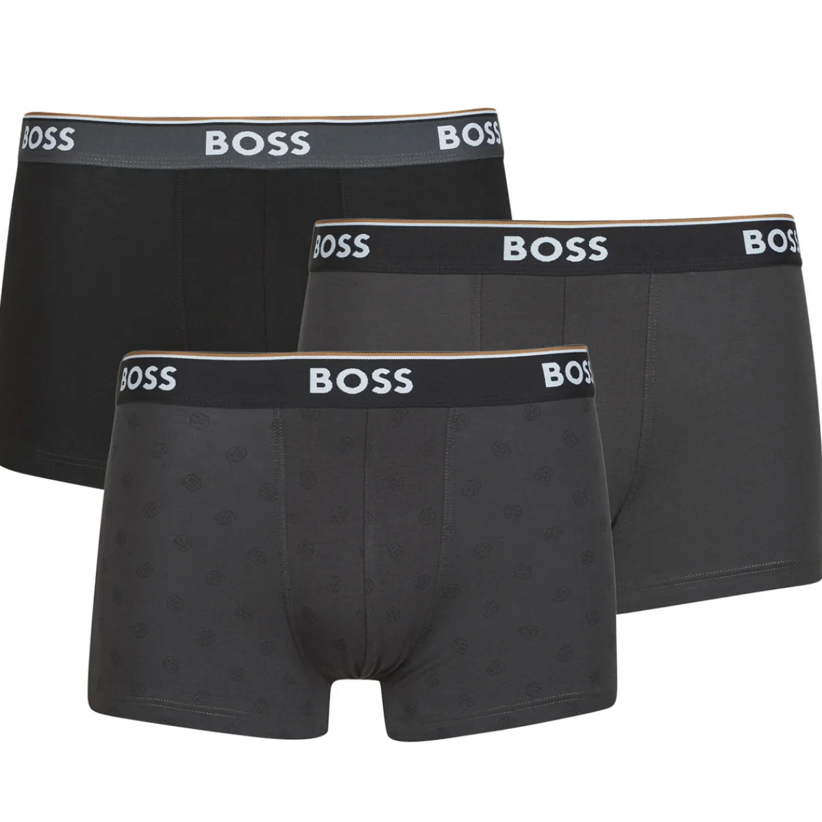 BOSS Trunk 3P Power Desig-Homme Boxers