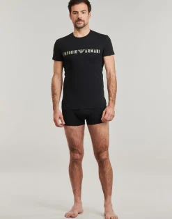 Emporio Armani T-SHIRT + TRUNK SET-Homme Pyjamas