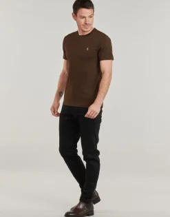Polo Ralph Lauren T-SHIRT AJUSTE EN COTON-Homme T-Shirts & Polos|T-Shirts & Polos