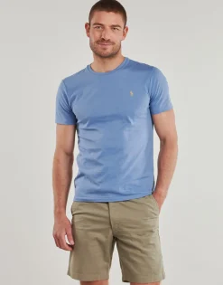 Polo Ralph Lauren T-SHIRT AJUSTE EN COTON-Homme T-Shirts & Polos