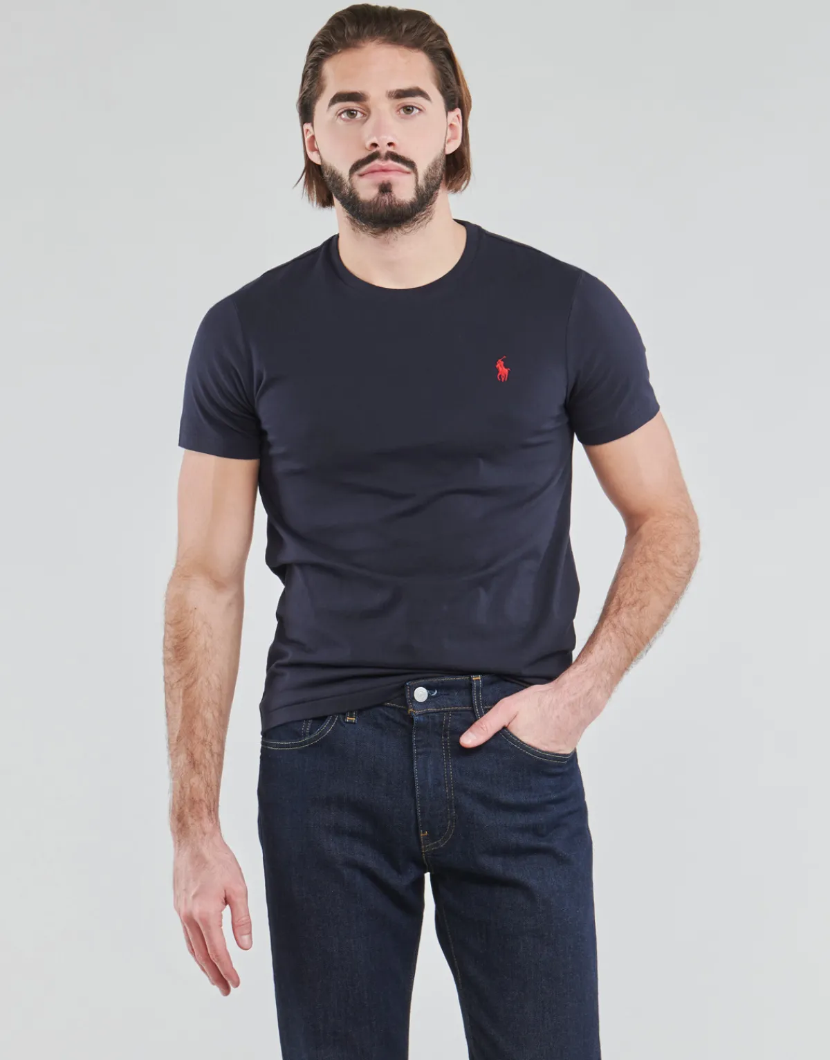 Polo Ralph Lauren T-SHIRT AJUSTE EN COTON-Homme T-Shirts & Polos