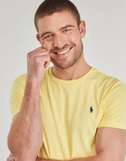 Polo Ralph Lauren T-SHIRT AJUSTE EN COTON-Homme T-Shirts & Polos|T-Shirts & Polos