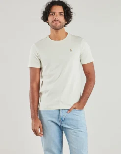 Polo Ralph Lauren T-SHIRT AJUSTE EN COTON-Homme T-Shirts & Polos