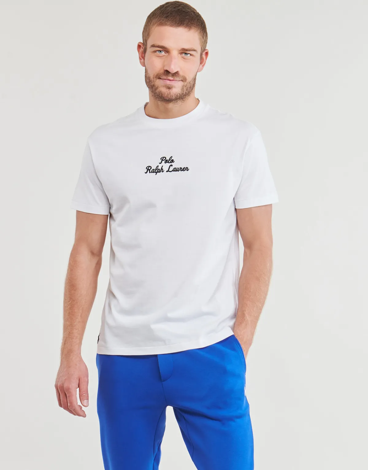 Polo Ralph Lauren T-SHIRT AJUSTE EN COTON CENTER-Homme T-Shirts & Polos