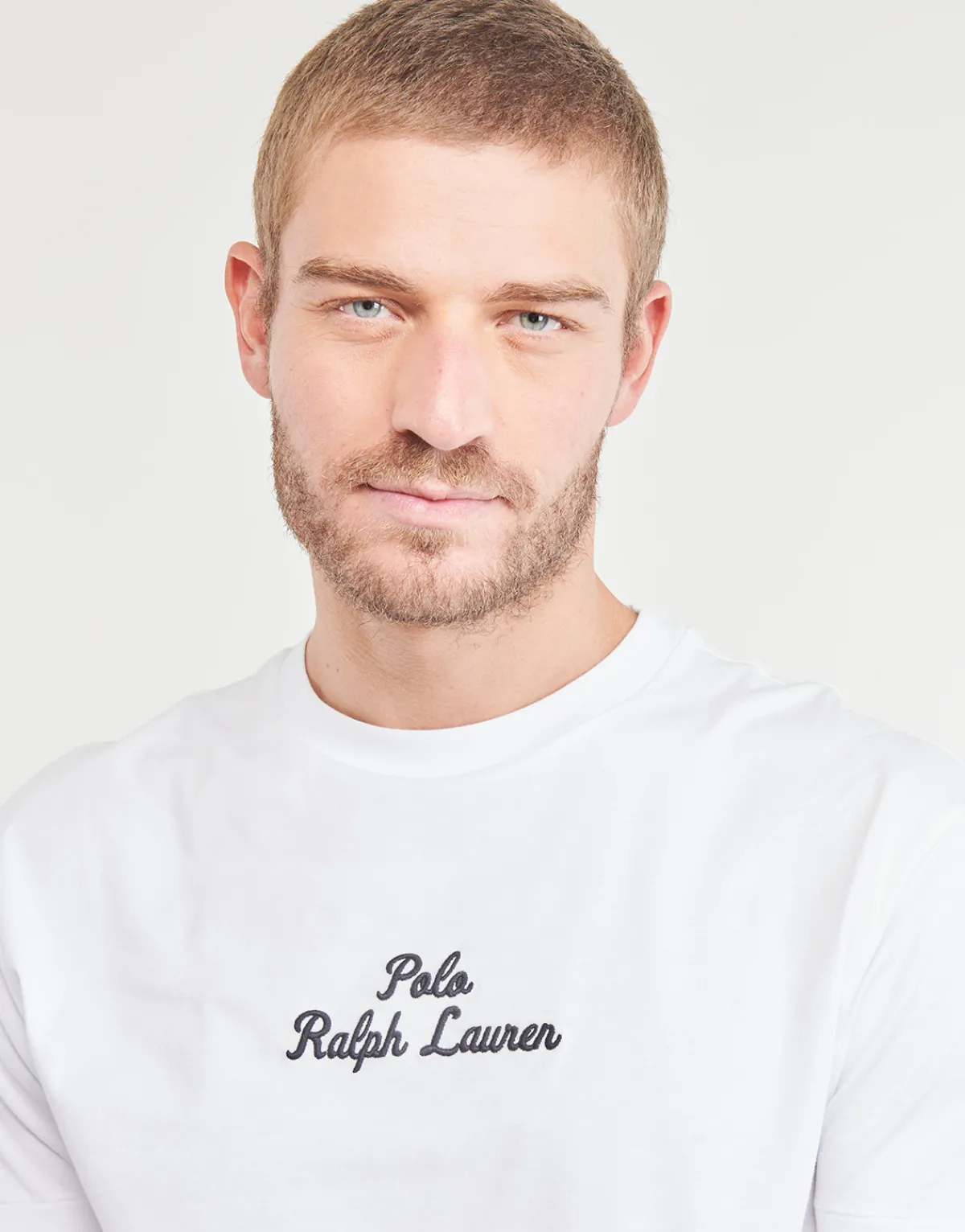 Polo Ralph Lauren T-SHIRT AJUSTE EN COTON CENTER-Homme T-Shirts & Polos