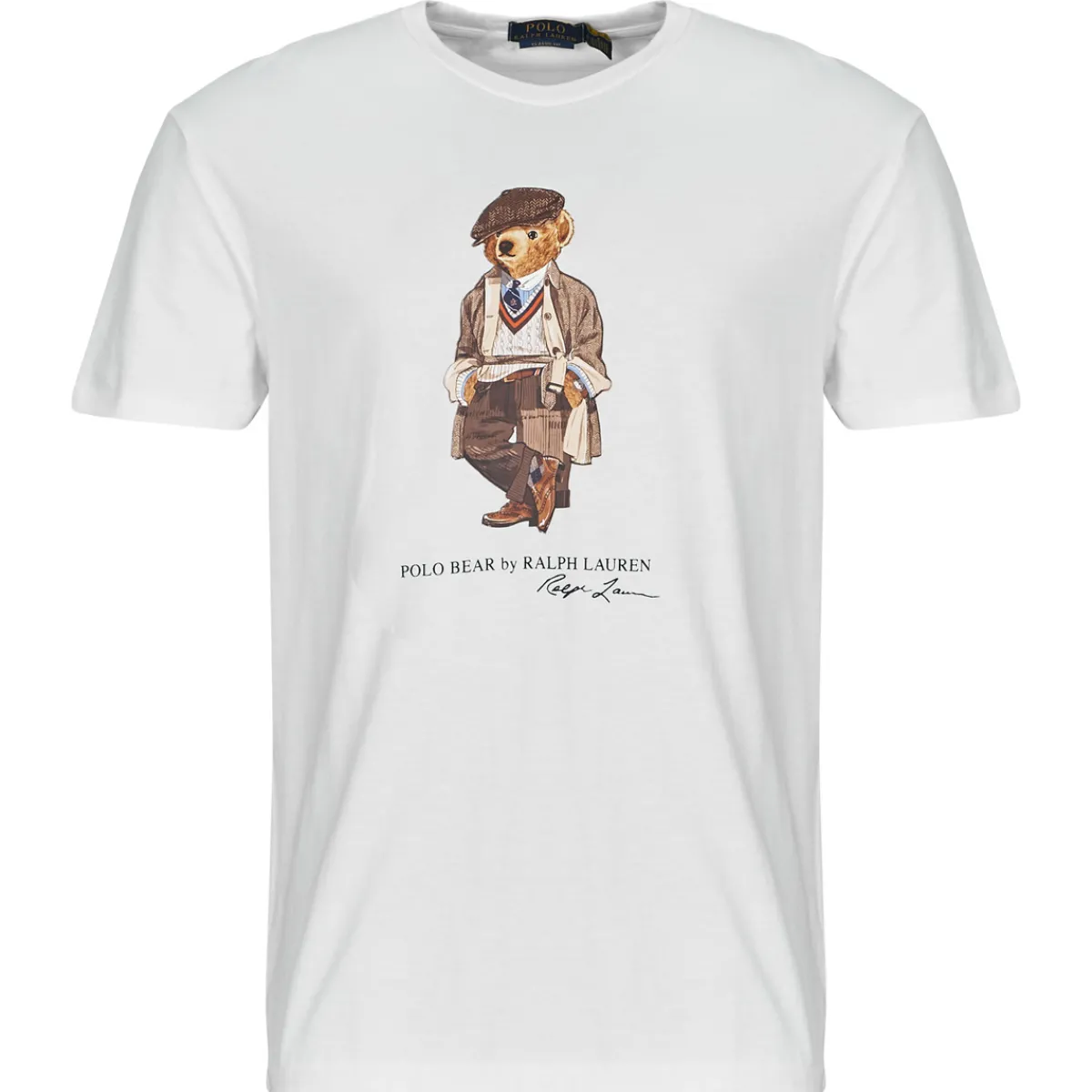 Polo Ralph Lauren T-SHIRT AJUSTE EN COTON POLO BEAR-Homme T-Shirts & Polos|T-Shirts & Polos