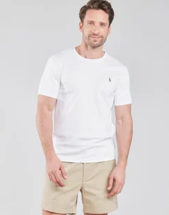 Polo Ralph Lauren T-SHIRT AJUSTE EN PIMA COTON-Homme T-Shirts & Polos