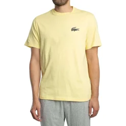 Lacoste T-shirt de détente à imprimé crocodile-Homme Pyjamas