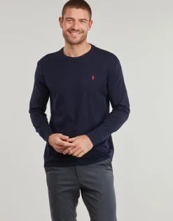 Polo Ralph Lauren TSHIRT MANCHES LONGUES EN COTON-Homme T-Shirts & Polos|T-Shirts & Polos