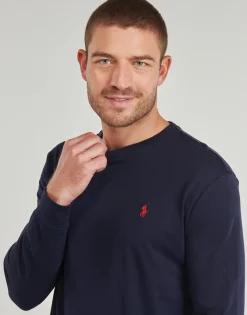 Polo Ralph Lauren TSHIRT MANCHES LONGUES EN COTON-Homme T-Shirts & Polos|T-Shirts & Polos