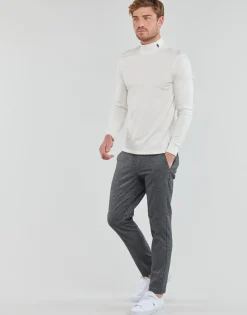 Polo Ralph Lauren T-SHIRT PIMA COTON COL CHEMINEE-Homme T-Shirts & Polos