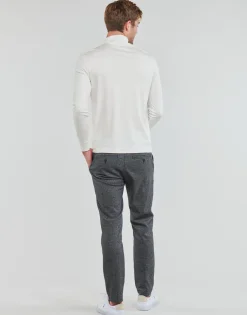 Polo Ralph Lauren T-SHIRT PIMA COTON COL CHEMINEE-Homme T-Shirts & Polos