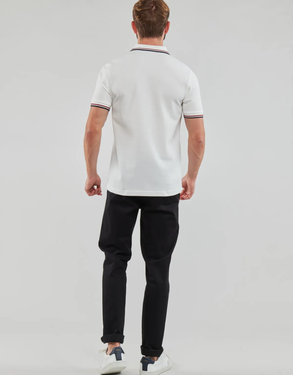 Fred Perry TWIN TIPPED SHIRT-Homme T-Shirts & Polos