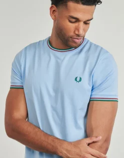 Fred Perry TWIN TIPPED T-SHIRT-Homme T-Shirts & Polos