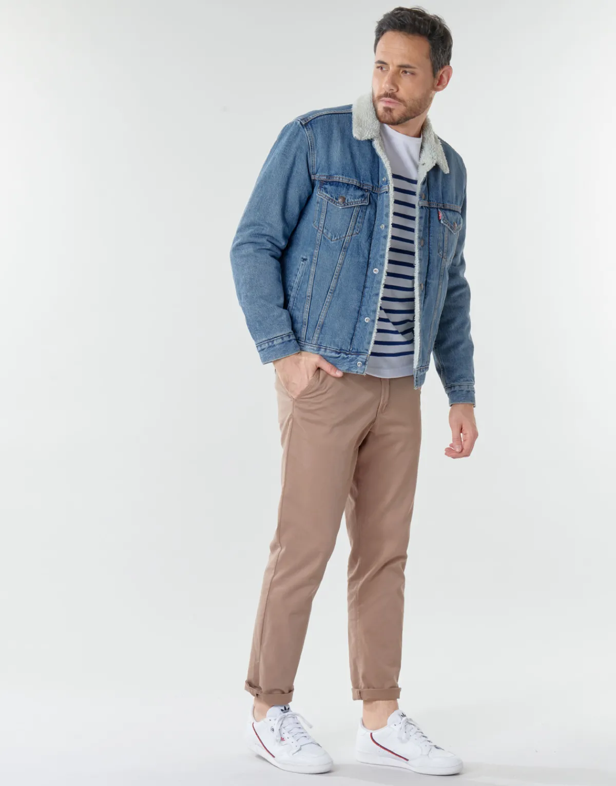 Levi's TYPE 3 SHERPA TRUCKER-Homme Vestes