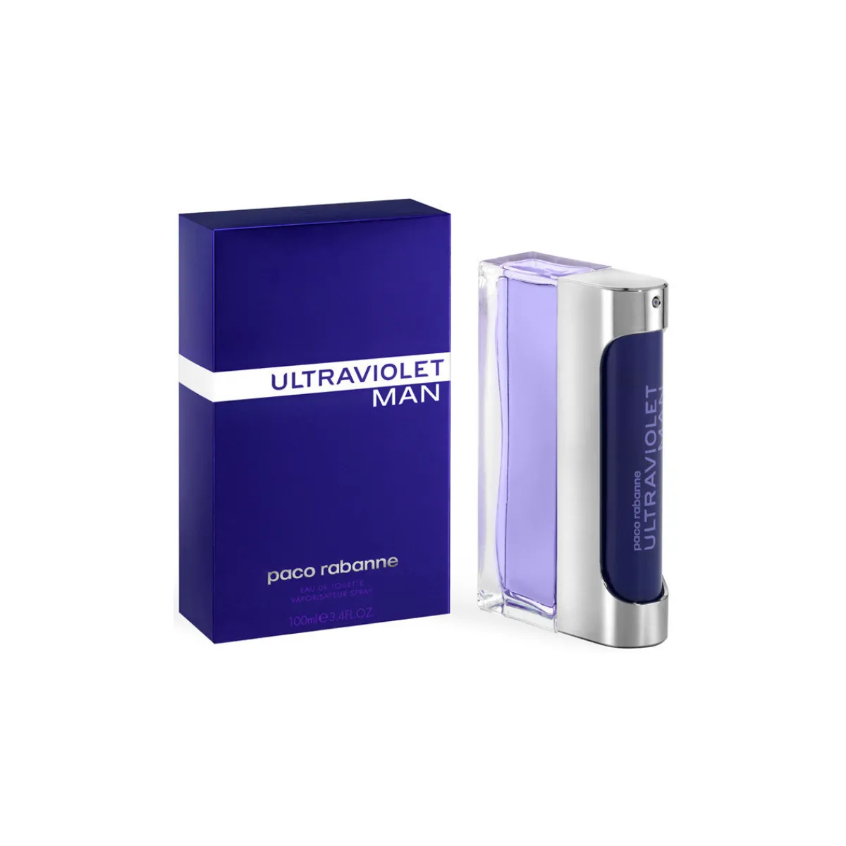 Paco Rabanne Ultraviolet Man - eau de toilette - 100ml - vaporisateur-Homme Parfums