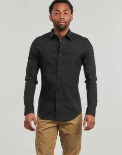 G-Star Raw UNIFORM SLIM SHIRT LS-Homme Chemises