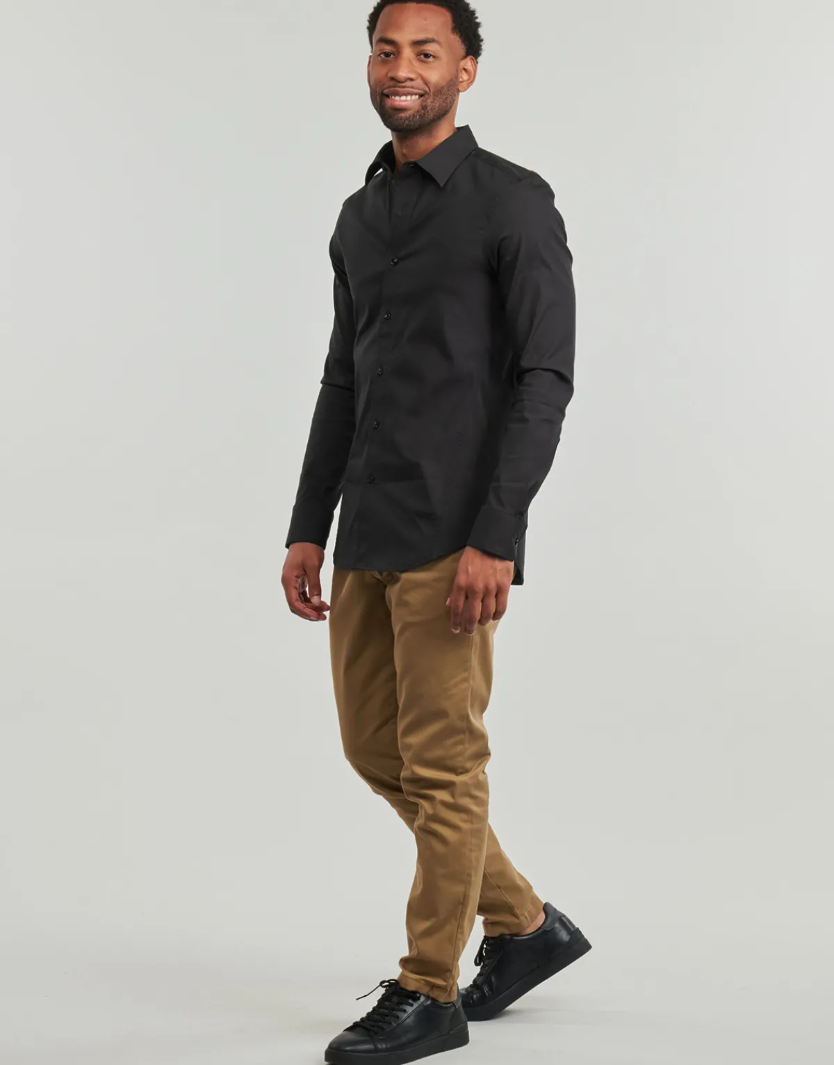 G-Star Raw UNIFORM SLIM SHIRT LS-Homme Chemises