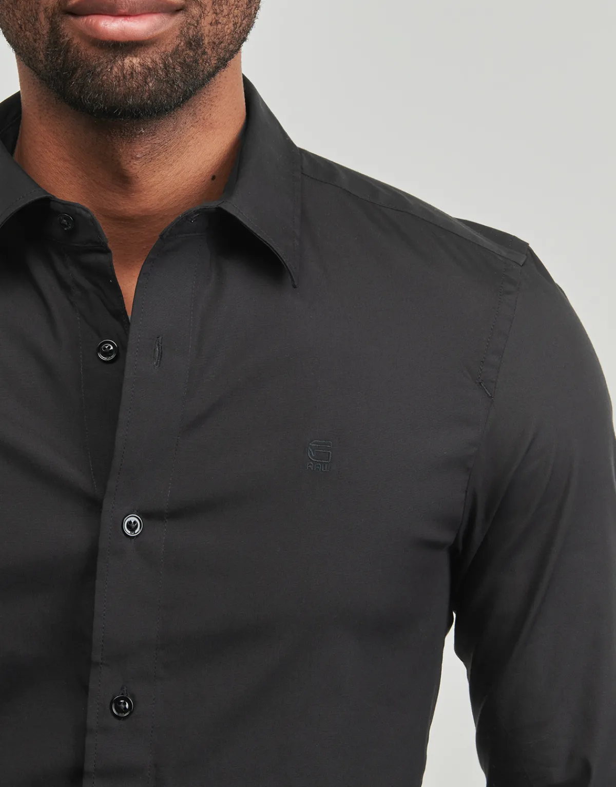 G-Star Raw UNIFORM SLIM SHIRT LS-Homme Chemises