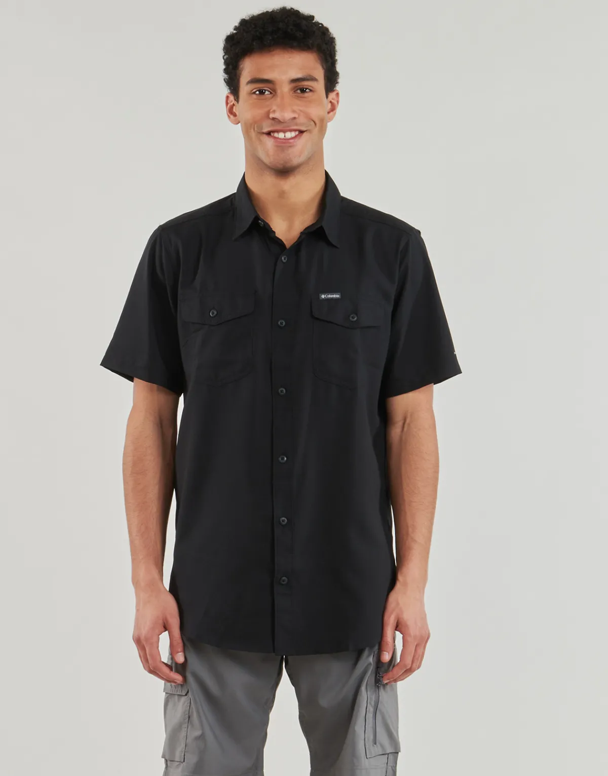 Columbia Utilizer II Solid Short Sleeve Shirt-Homme Chemises