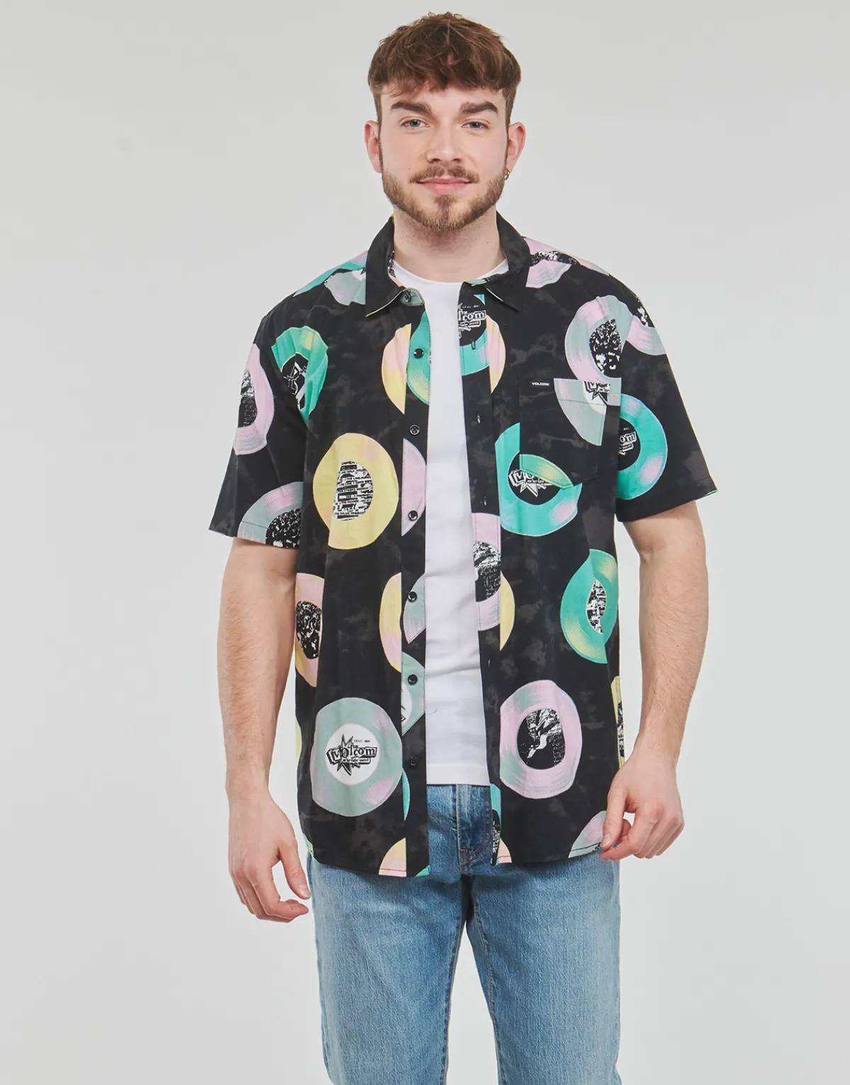 Volcom V ENT LP WOVEN SS-Homme Bmx / Skate|Chemises