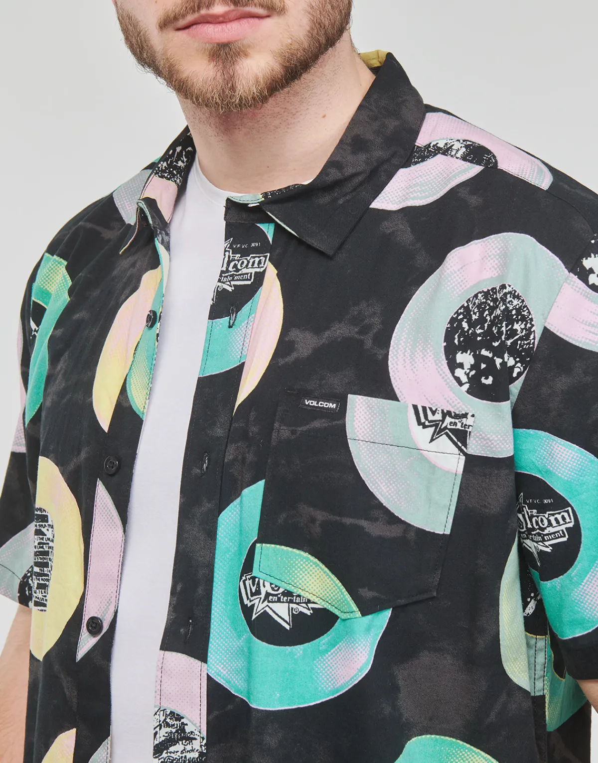 Volcom V ENT LP WOVEN SS-Homme Bmx / Skate|Chemises