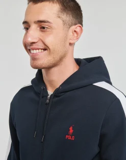 Polo Ralph Lauren VESTE DE SURVETEMENT AVEC BANDES-Homme Joggings & Survêtements