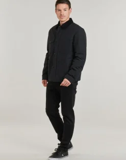 Polo Ralph Lauren VESTE HUILEE "OILCLOTH" COL VELOURS-Homme Vestes