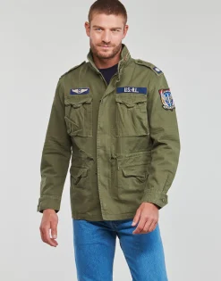 Polo Ralph Lauren VESTE MILITAIRE M65 EN CHEVRONS-Homme Manteaux