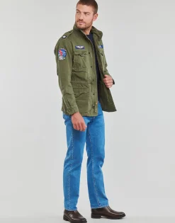 Polo Ralph Lauren VESTE MILITAIRE M65 EN CHEVRONS-Homme Manteaux