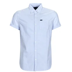 Superdry VINTAGE OXFORD S/S SHIRT-Homme Chemises