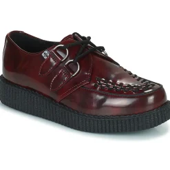 TUK VIVA LOW CREEPER BURGUNDY-Homme Derbies & Richelieu