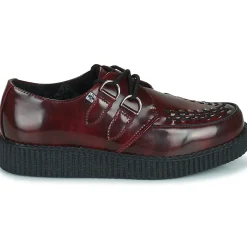 TUK VIVA LOW CREEPER BURGUNDY-Homme Derbies & Richelieu