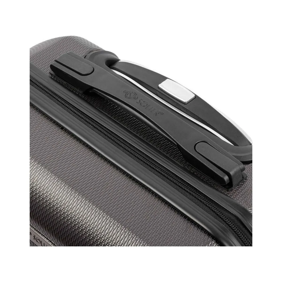 Solier Walizka Podróżna Mała Abs Stl945 Ciemnoszara-Homme Valises