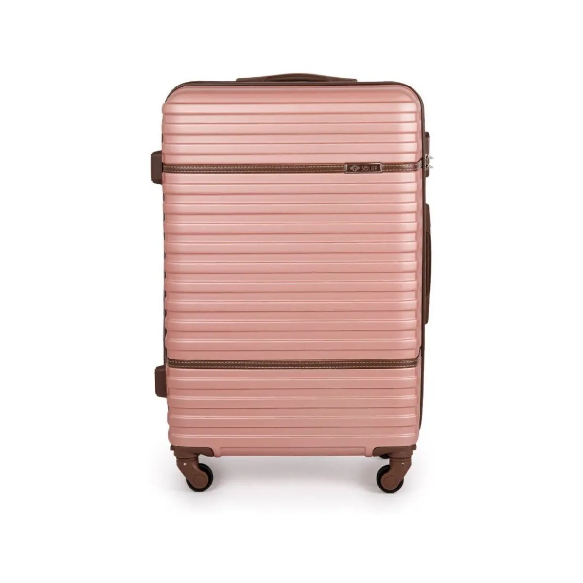 Solier Walizka Podróżna Średnia M 22' Stl957 Różowa-Homme Valises