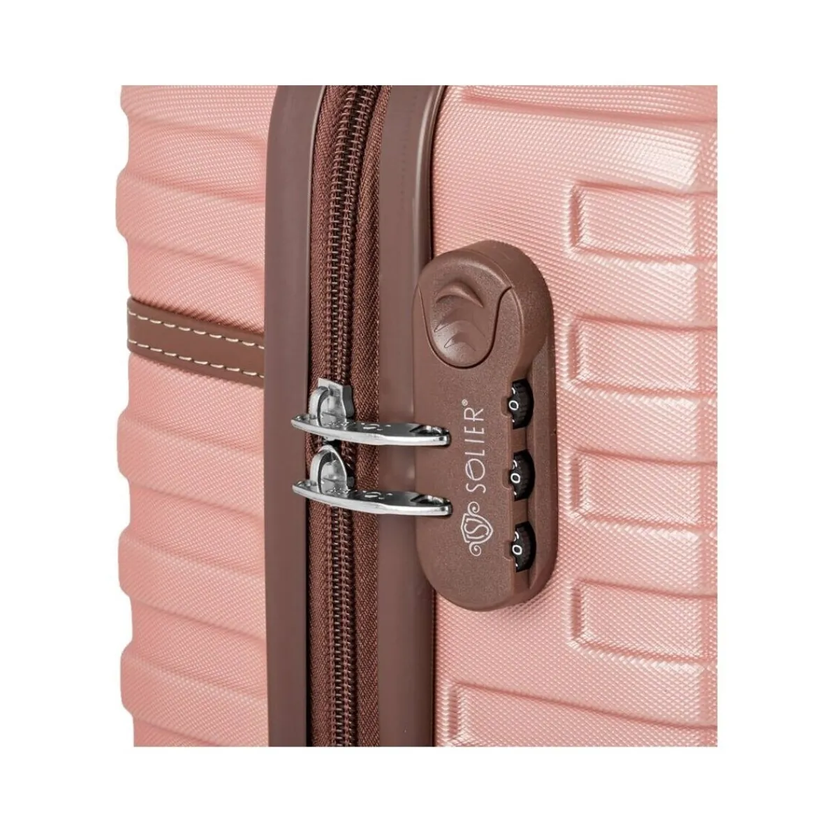 Solier Walizka Podróżna Średnia M 22' Stl957 Różowa-Homme Valises