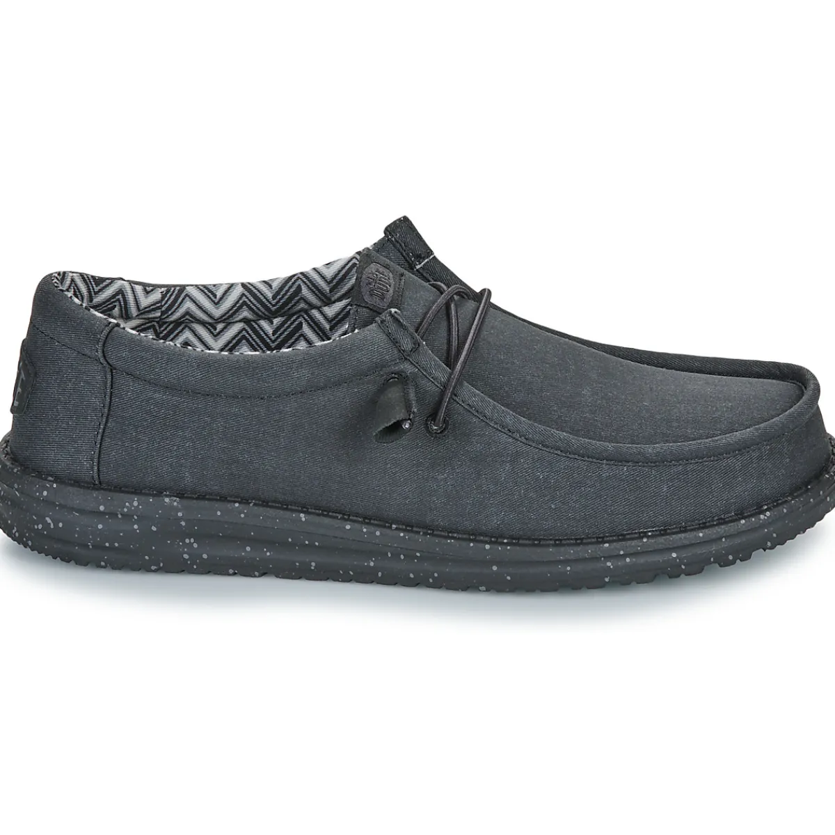 HEYDUDE Wally Canvas-Homme Slip Ons