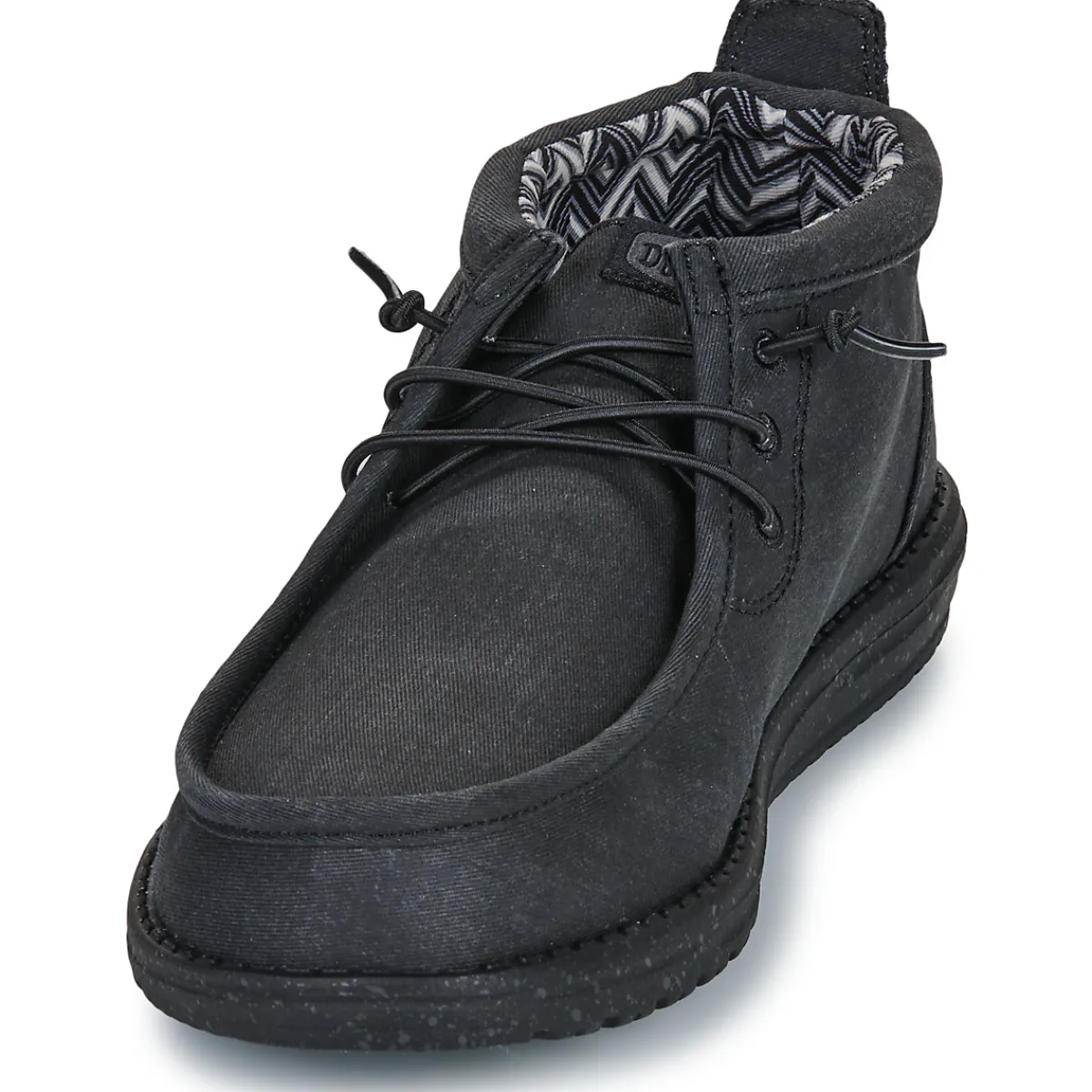 HEYDUDE WALLY MID STRECH CANVAS-Homme Bottines / Boots