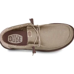 HEYDUDE WALLY STRETCH CANVAS BLOCK-Homme Derbies & Richelieu