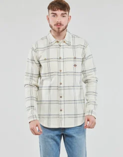 Dickies WARRENTON SHIRT LS-Homme Chemises