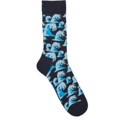 Happy socks WAVES-Homme Football|Randonnée