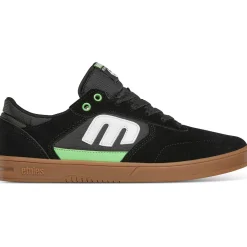 Etnies WINDROW X DOOMED BLACK GREEN GUM-Homme Skate