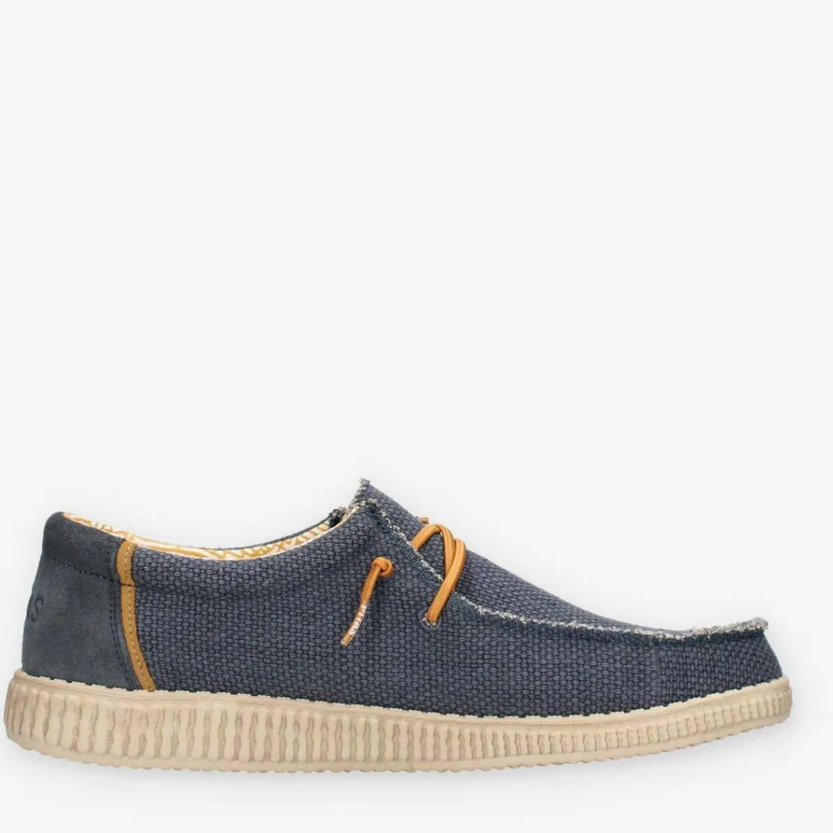 Walk In Pitas WP150-STEVE-05MARINO-Homme Slip Ons