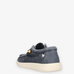 Walk In Pitas WP150-WALLABI-WASHED-15PER-Homme Slip Ons