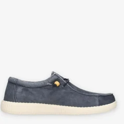 Walk In Pitas WP150-WALLABI-WASHED-15PER-Homme Slip Ons