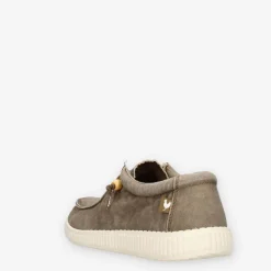 Walk In Pitas WP150-WALLABI-WASHED-27TAU-Homme Slip Ons