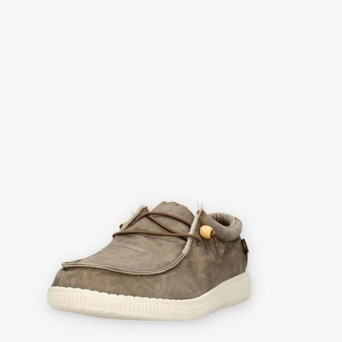 Walk In Pitas WP150-WALLABI-WASHED-27TAU-Homme Slip Ons