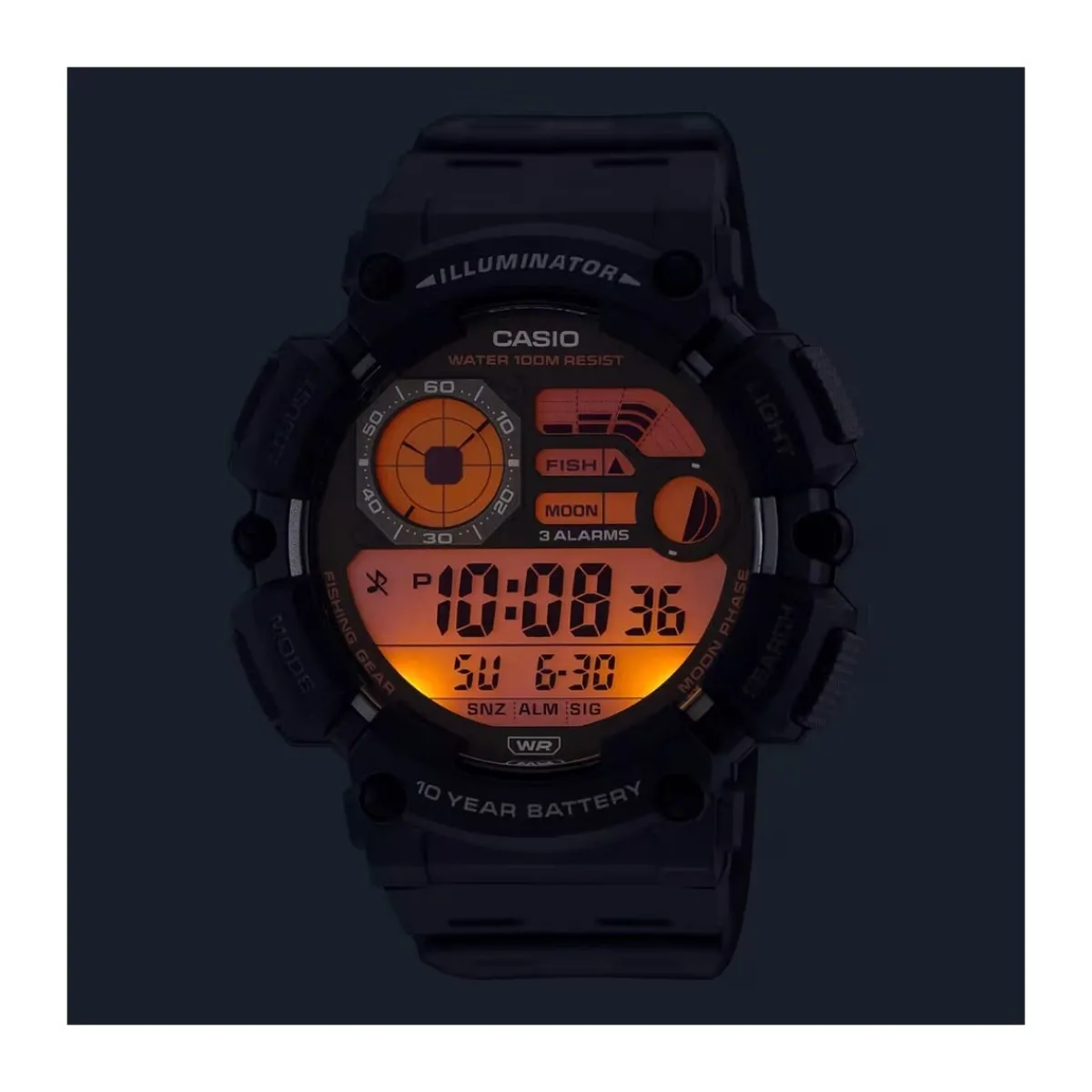 Casio WS1500H1A-Homme Montres